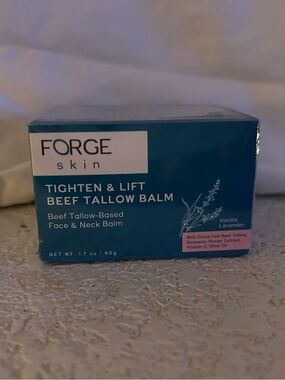 Forge Skin Tighten & Lift Beef Tallow Balm — Blue (Vanilla Lavender)